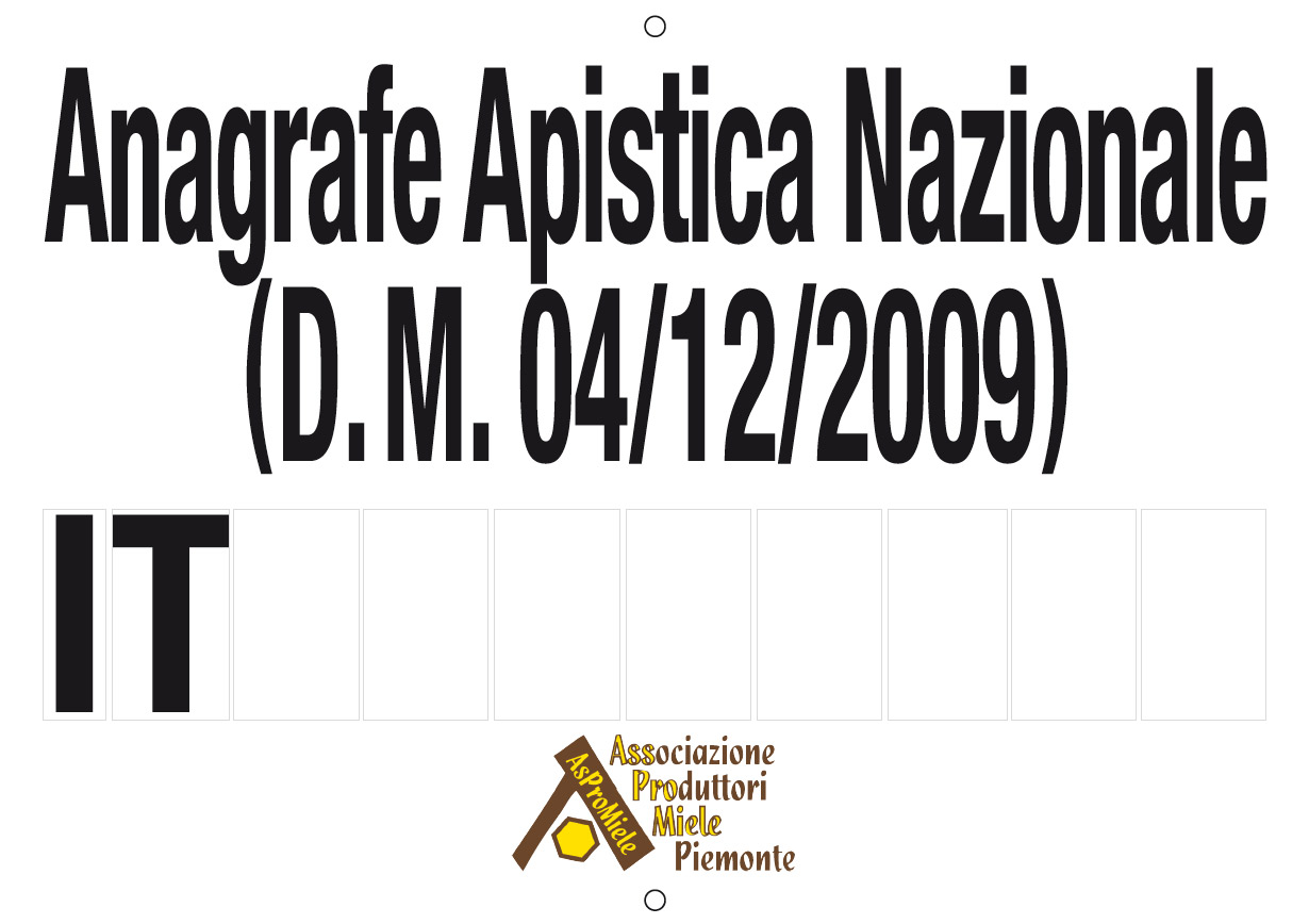 ASPROMIELE CART ANAGRAFE